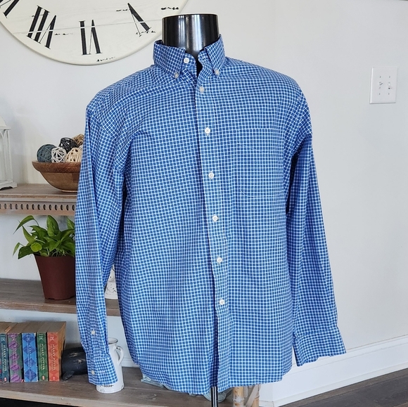 Jos. A. Bank Men's Button-Up Shirt, Classic Collection, Size Large, Pre-owned - Picture 10 of 12